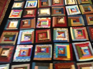 Sandy quilt close up